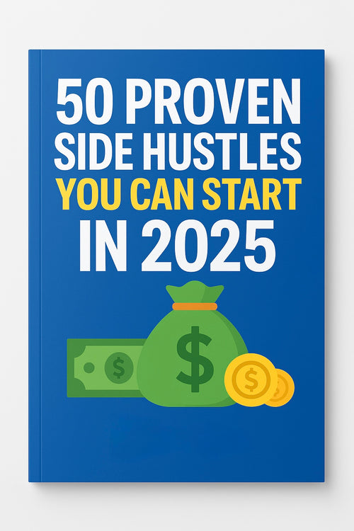 50 Proven Side Hustles You Can Start in 2025 – Digital PDF Guide